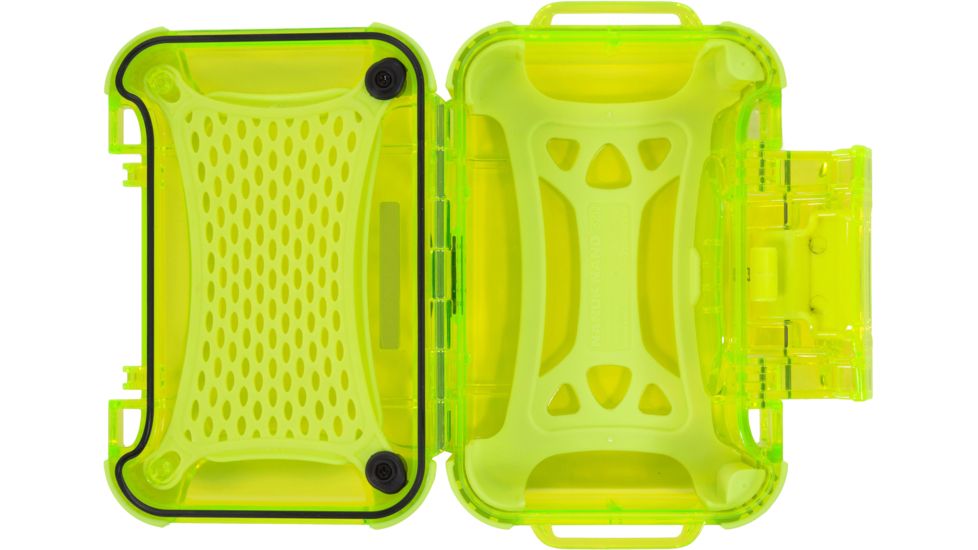 Nanuk 320 Nano Small Protective Case,6.3x4.7x2.2in, Lime, 320S-000LI-0A0