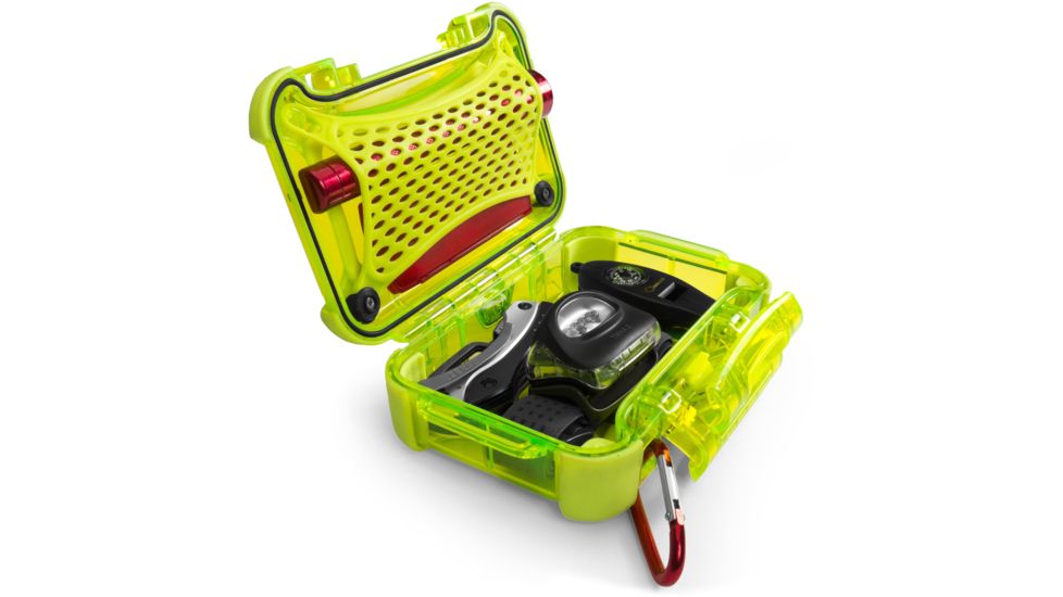 Nanuk 320 Nano Small Protective Case,6.3x4.7x2.2in, Lime, 320S-000LI-0A0