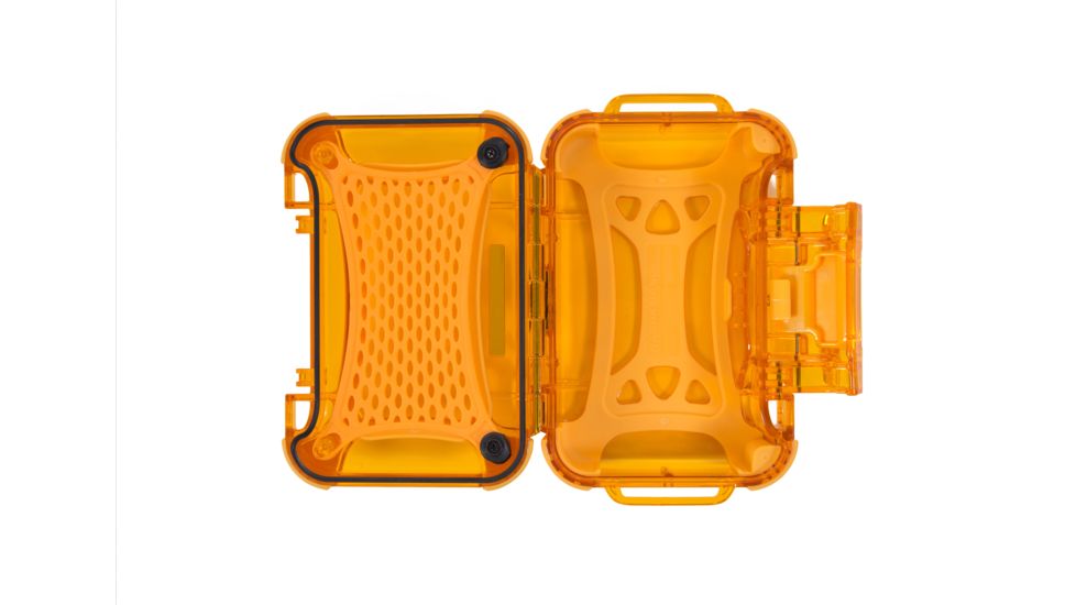 Nanuk 320 Nano Small Protective Case,6.3x4.7x2.2in,Orange, 320S-000OR-0A0