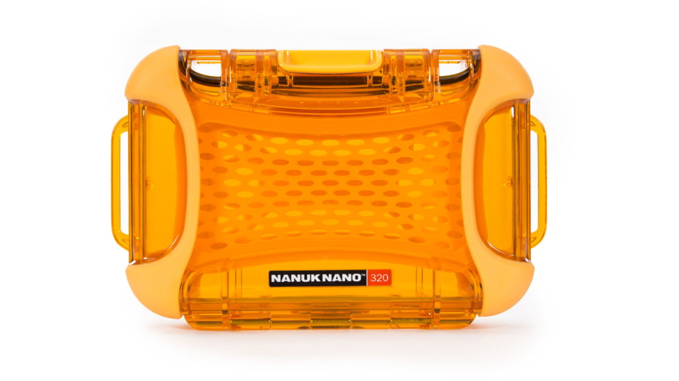 Nanuk 320 Nano Small Protective Case,6.3x4.7x2.2in,Orange, 320S-000OR-0A0