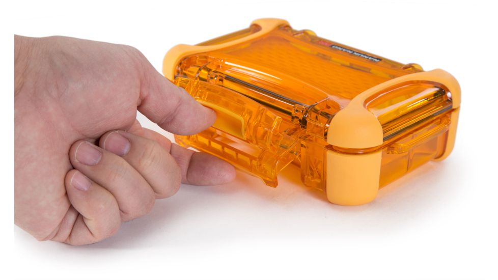 Nanuk 320 Nano Small Protective Case,6.3x4.7x2.2in,Orange, 320S-000OR-0A0