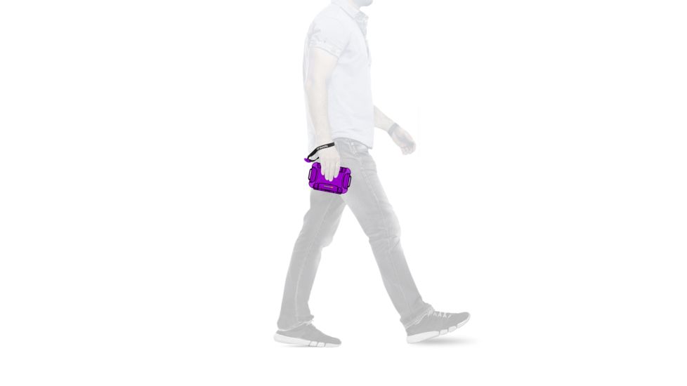 Nanuk 320 Nano Small Protective Case,6.3x4.7x2.2in, Purple, 320S-000PR-0A0