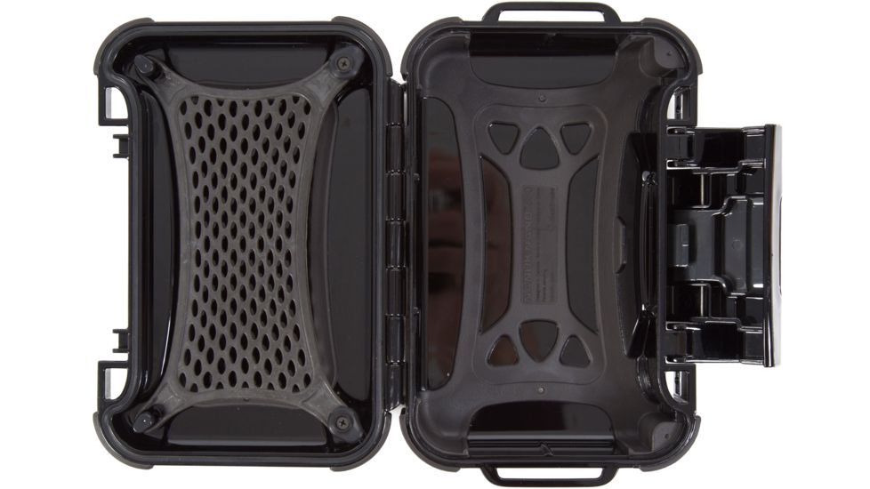 Nanuk 330 Nano Small Protective Case 7.4x5.1x2.6in, Black, 330S-000BK-0A0