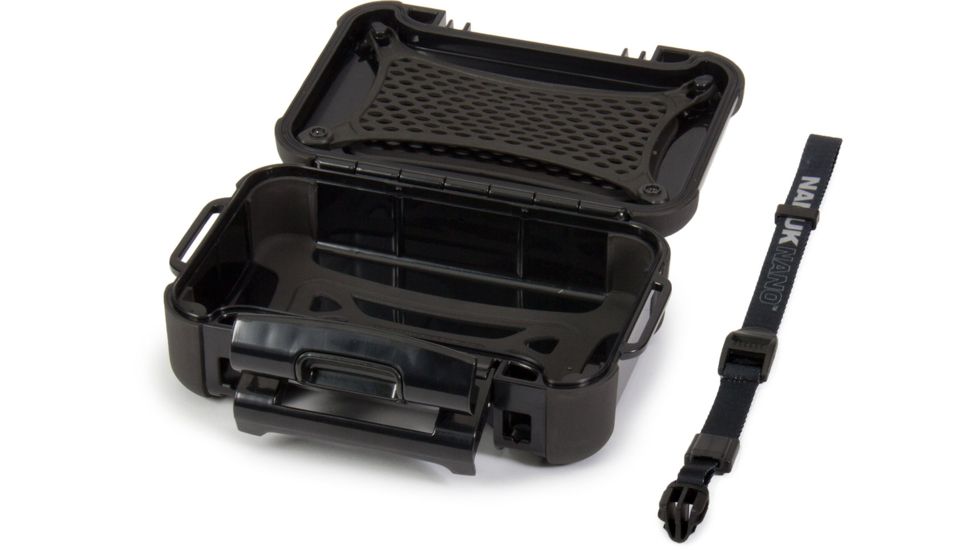 Nanuk 330 Nano Small Protective Case 7.4x5.1x2.6in, Black, 330S-000BK-0A0