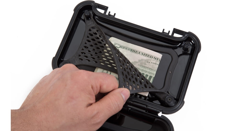 Nanuk 330 Nano Small Protective Case 7.4x5.1x2.6in, Black, 330S-000BK-0A0