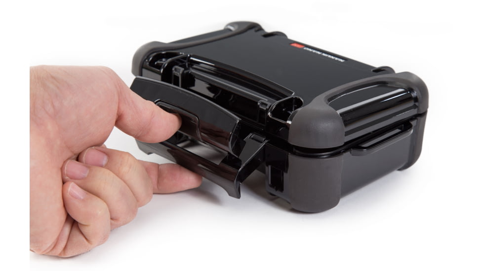 Nanuk 330 Nano Small Protective Case 7.4x5.1x2.6in, Black, 330S-000BK-0A0