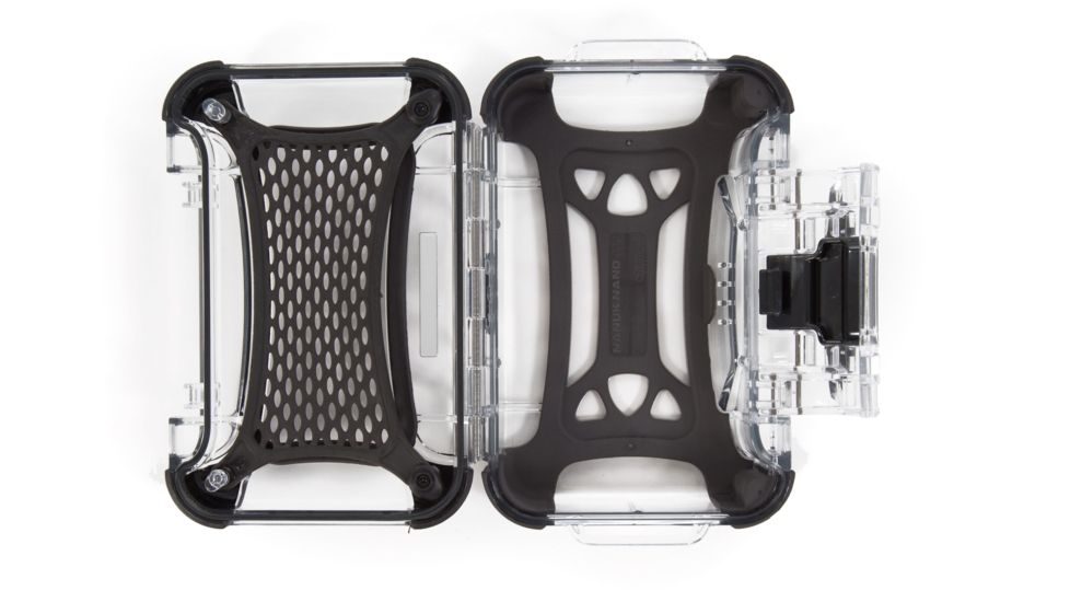 Nanuk 330 Nano Small Protective Case 7.4x5.1x2.6in, Clear, 330S-000CL-0A0
