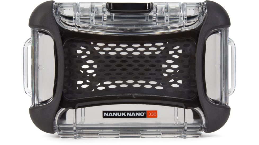 Nanuk 330 Nano Small Protective Case 7.4x5.1x2.6in, Clear, 330S-000CL-0A0