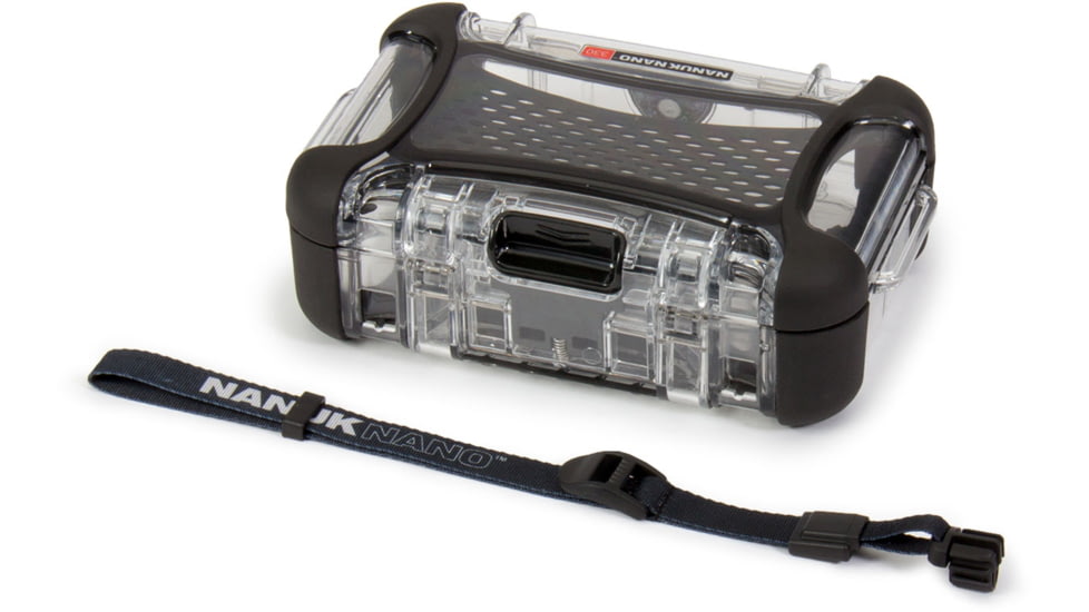 Nanuk 330 Nano Small Protective Case 7.4x5.1x2.6in, Clear, 330S-000CL-0A0