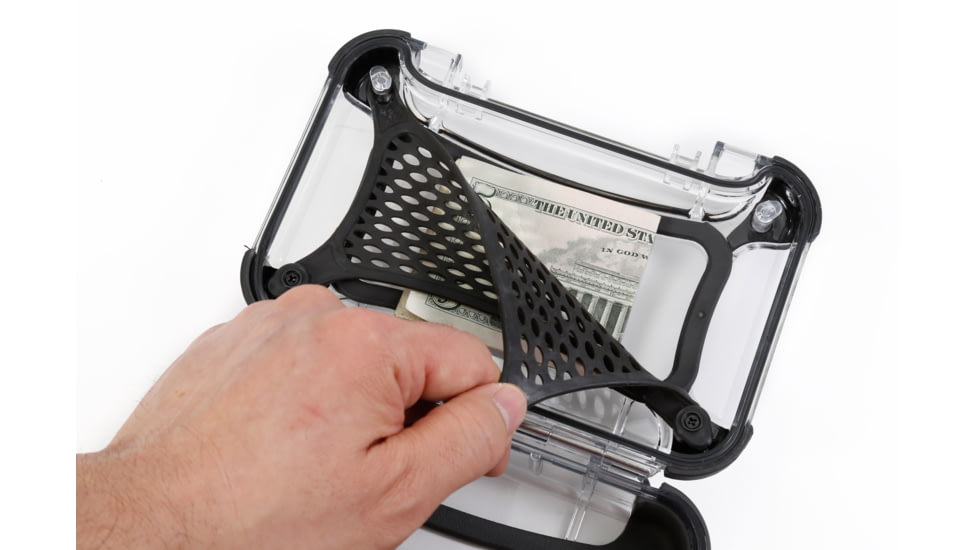 Nanuk 330 Nano Small Protective Case 7.4x5.1x2.6in, Clear, 330S-000CL-0A0