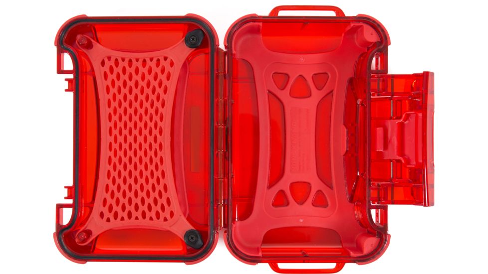Nanuk 330 Nano Small Protective Case 7.4x5.1x2.6in,Red, 330S-000RD-0A0