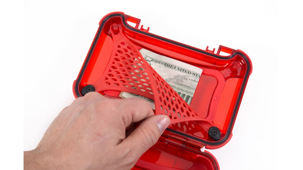 Nanuk 330 Nano Small Protective Case 7.4x5.1x2.6in,Red, 330S-000RD-0A0