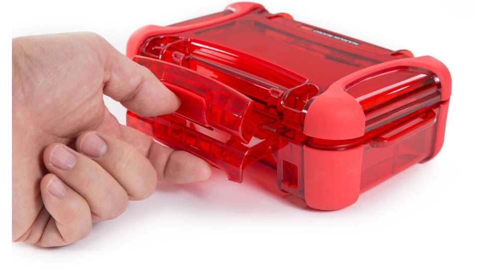 Nanuk 330 Nano Small Protective Case 7.4x5.1x2.6in,Red, 330S-000RD-0A0