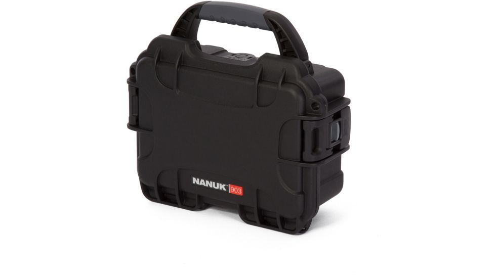 Nanuk 903 Hard Plastic Waterproof Case, Black, 903S-010BK-0A0