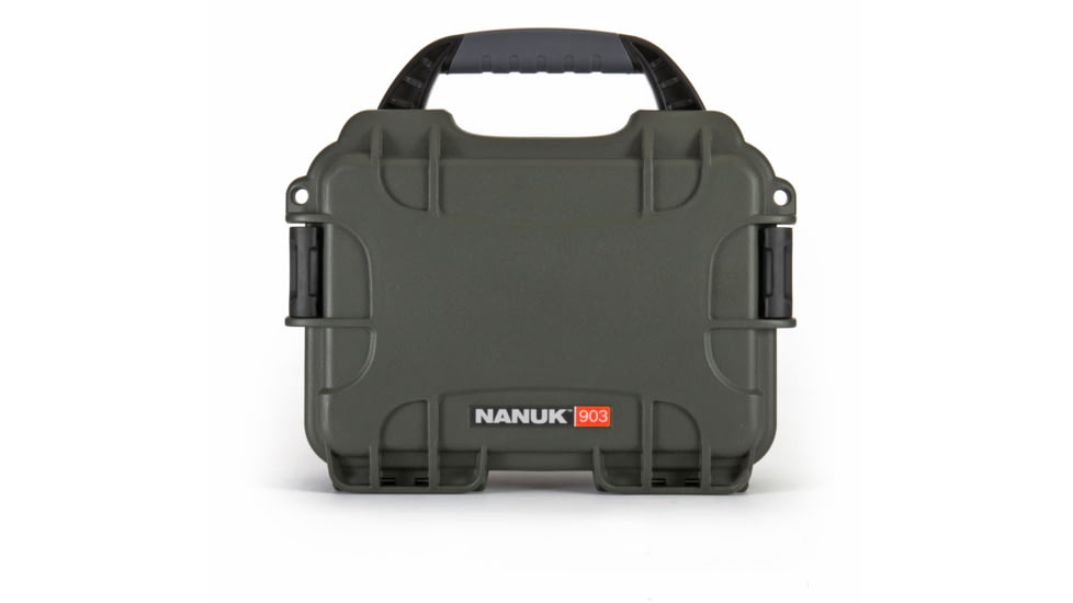 Nanuk 903 Hard Plastic Waterproof Case, Olive, 903S-000OL-0A0