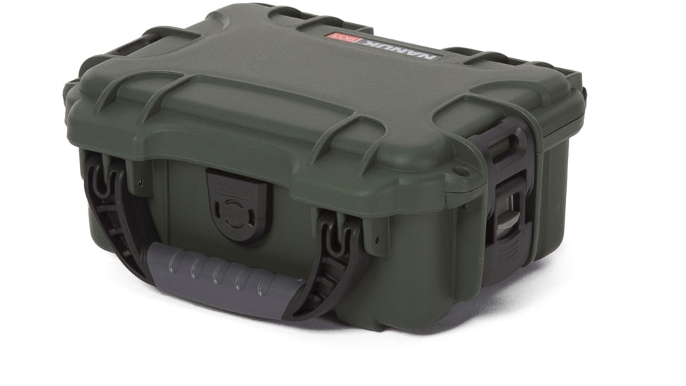 Nanuk 903 Hard Plastic Waterproof Case, Olive, 903S-010OL-0A0