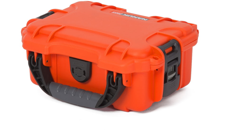 Nanuk 903 Hard Plastic Waterproof Case, Orange, 903S-010OR-0A0