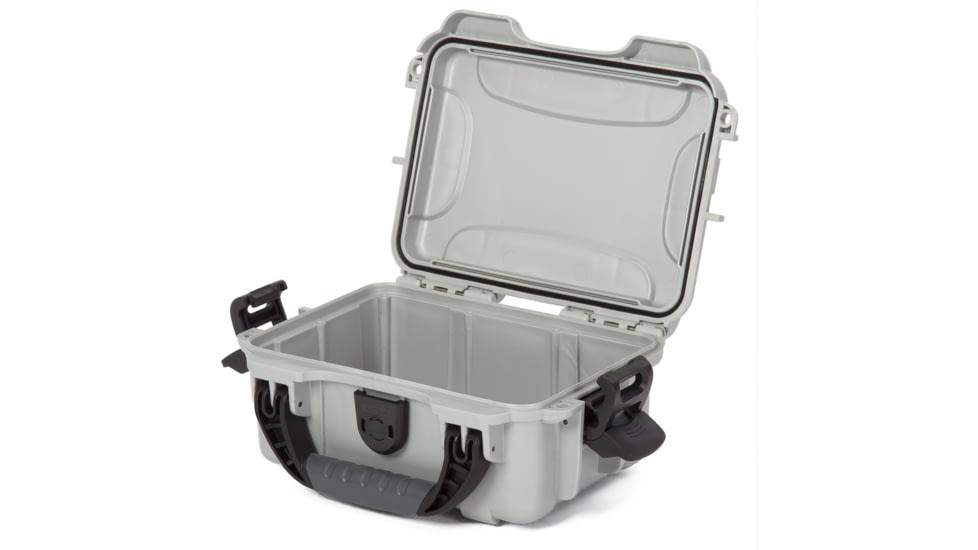 Nanuk 903 Hard Plastic Waterproof Case, Silver, 903S-000SV-0A0