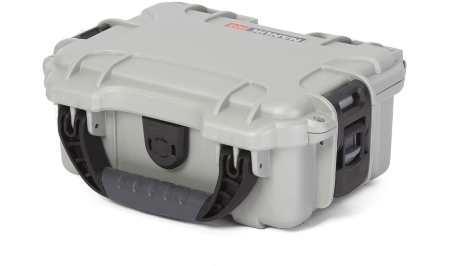 Nanuk 903 Hard Plastic Waterproof Case, Silver, 903S-010SV-0A0