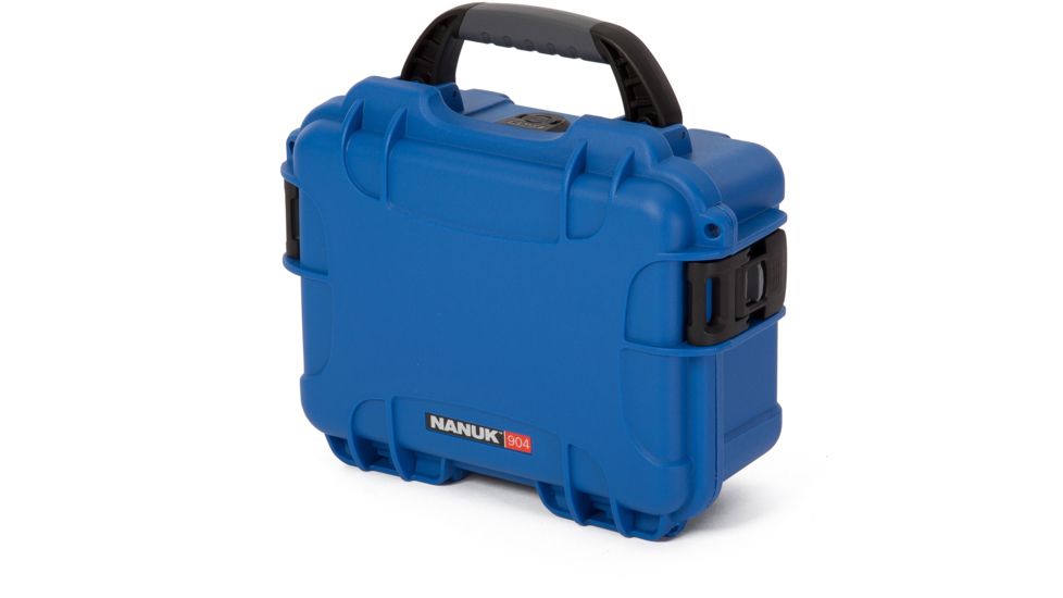 Nanuk 904 Protective Hard Case, 10.2in, Waterproof, Blue, 904S-000BL-0A0