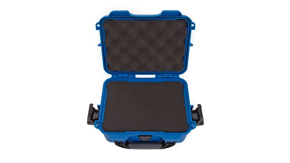 Nanuk 904 Protective Hard Case w/ Cubed Foam, 10.2in, Waterproof, Blue, 904S-010BL-0A0
