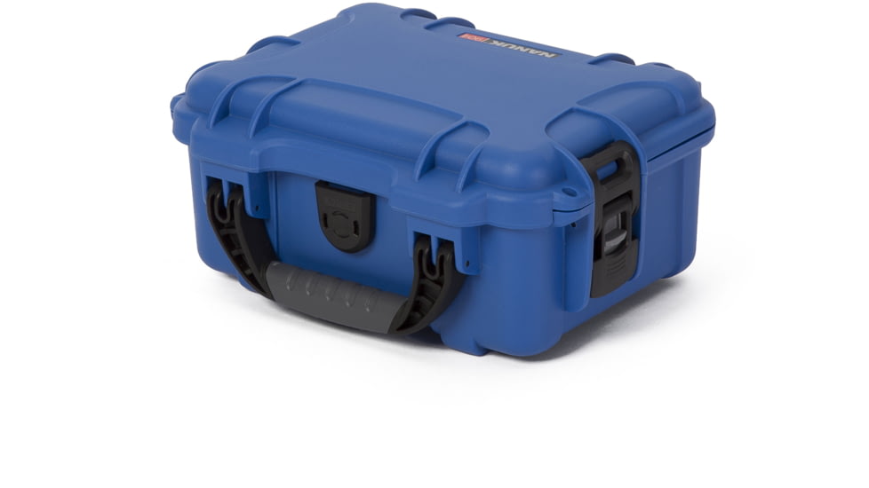 Nanuk 904 Protective Hard Case w/ Cubed Foam, 10.2in, Waterproof, Blue, 904S-010BL-0A0