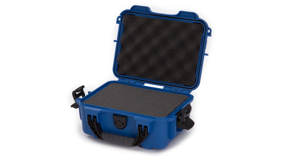 Nanuk 904 Protective Hard Case w/ Cubed Foam, 10.2in, Waterproof, Blue, 904S-010BL-0A0