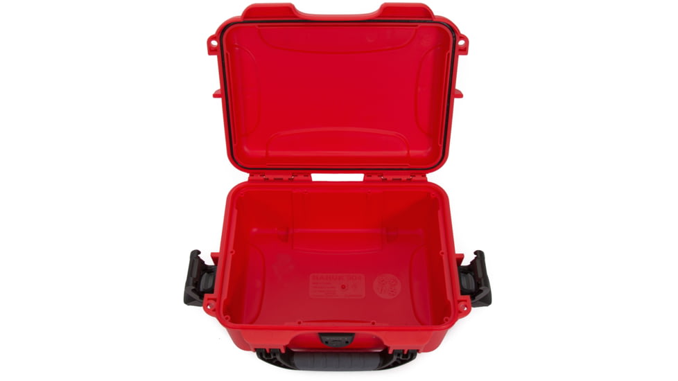 Nanuk 904 Protective Hard Case, 10.2in, Waterproof, Red, 904S-000RD-0A0