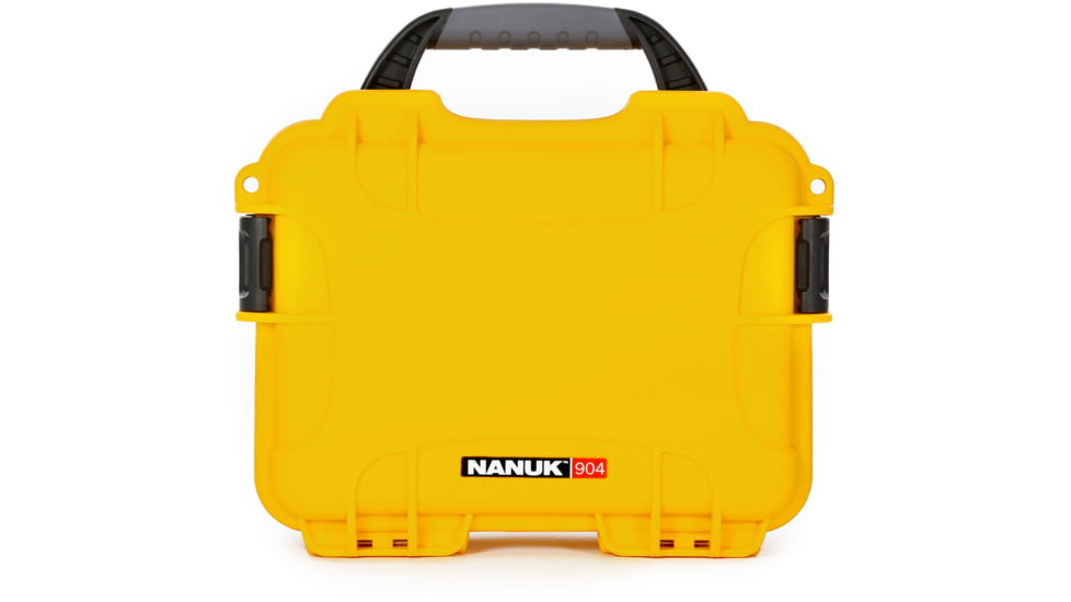 Nanuk 904 Protective Hard Case, 10.2in, Waterproof, Yellow, 904S-000YL-0A0