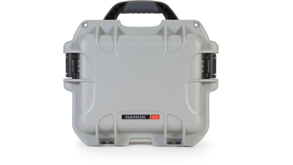 Nanuk 905 Protective Hard Case, 12.5in, Silver, 905S-000SV-0A0