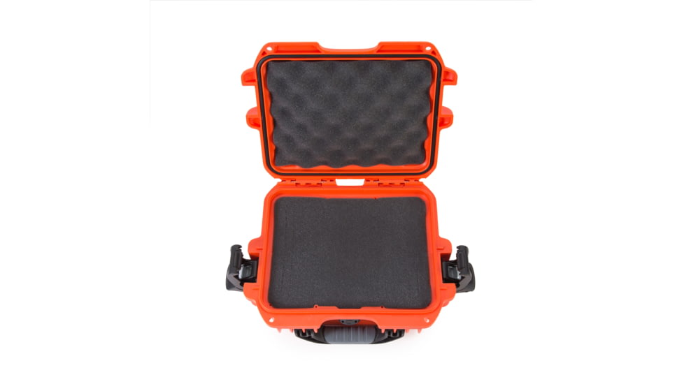Nanuk 905 Water/Crush Proof Case w/Foam,Orange, 905S-010OR-0A0