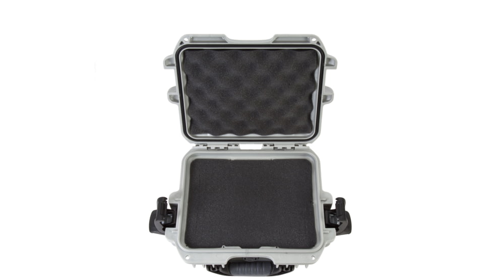 Nanuk 905 Water/Crush Proof Case w/Foam,Silver, 905S-010SV-0A0