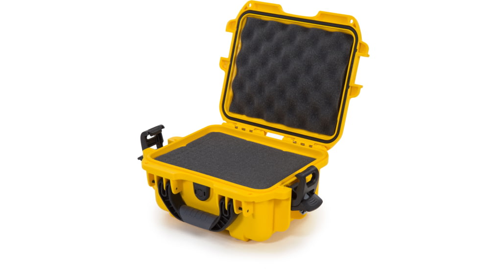 Nanuk 905 Water/Crush Proof Case w/Foam,Yellow, 905S-010YL-0A0