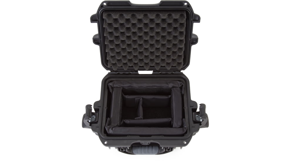 Nanuk 905 Water/Crush Proof Case w/Padded Divider - Black, 905S-020BK-0A0