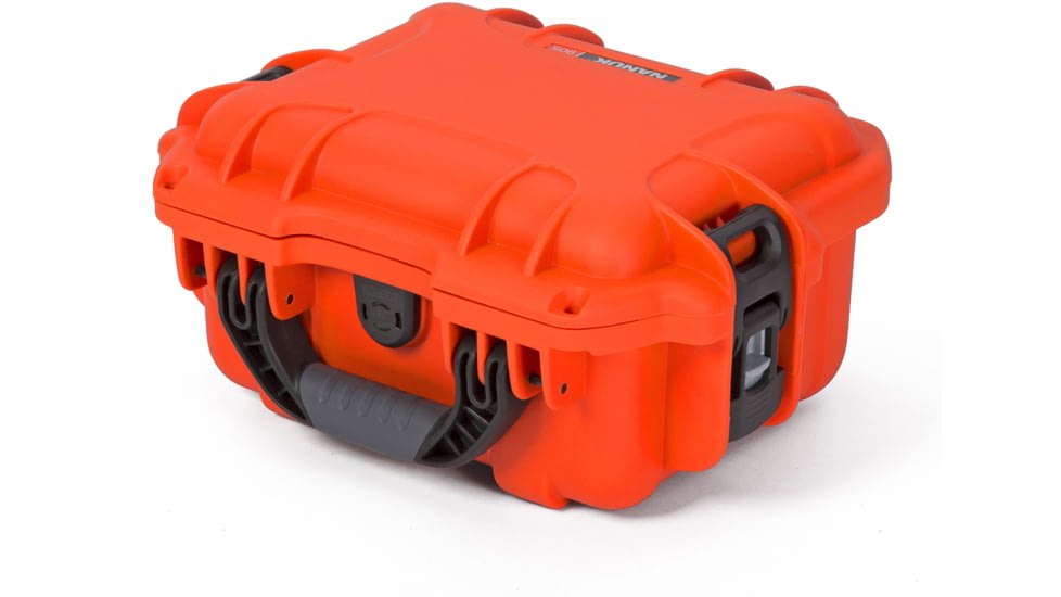 Nanuk 905 Water/Crush Proof Case w/Padded Divider - Orange, 905S-020OR-0A0