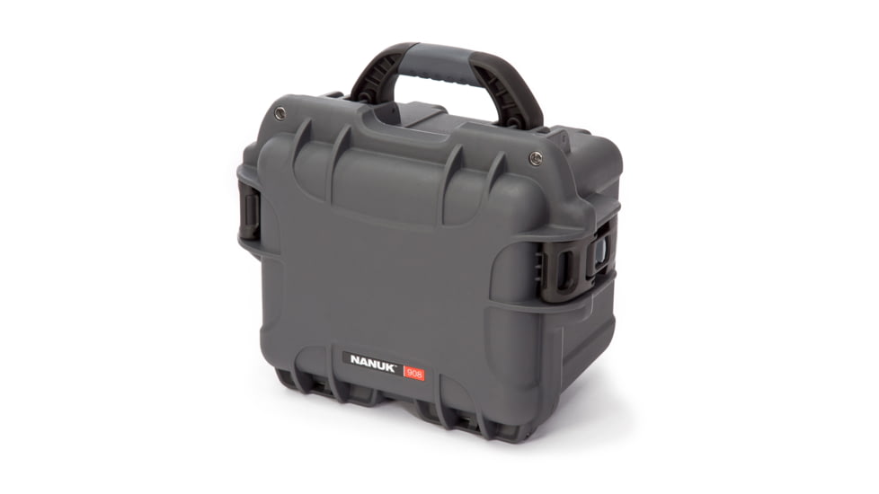 Nanuk 908 Case, Graphite, Small, 908S-000GP-0A0