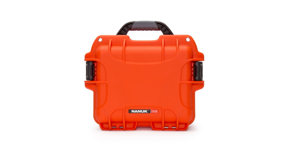 Nanuk 908 Case, Orange, Small, 908S-000OR-0A0