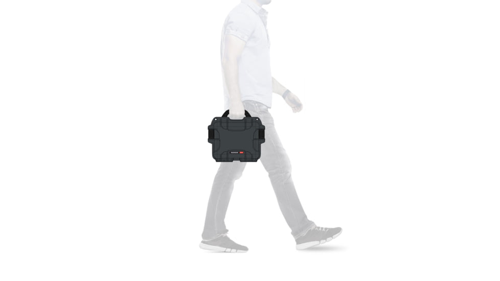 Nanuk 908 Case with Foam, Graphite, Small, 908S-010GP-0A0