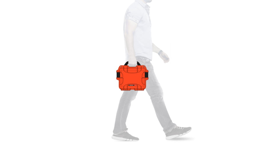 Nanuk 908 Case with Foam, Orange, Small, 908S-010OR-0A0