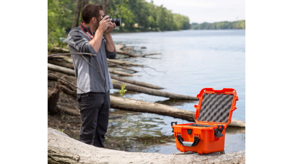 Nanuk 908 Case with Foam, Orange, Small, 908S-010OR-0A0