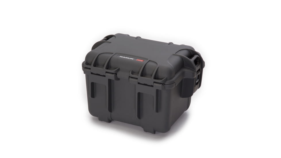 Nanuk 908 Case with Padded Divider, Graphite, Small, 908S-020GP-0A0