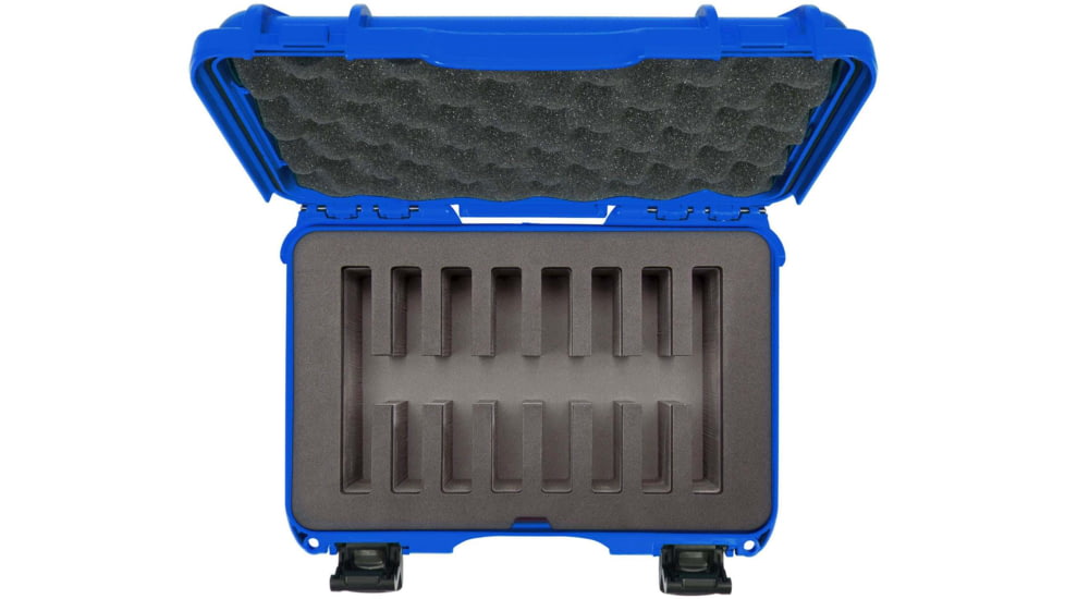 Nanuk 909 Case with Foam Insert for 8 Knives, Blue, 909S-080BL-0A0-19327