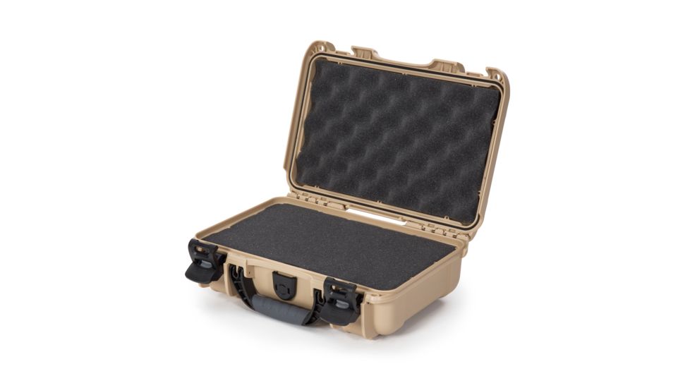 Nanuk 909 Protective Hard Case w/ Foam, 12.6in, Tan, Small, 909S-010TN-0A0
