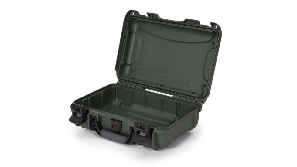 Nanuk 909 Protective Hard Case w/ Foam, 12.6in, Olive, Small, 909S-010OL-0A0