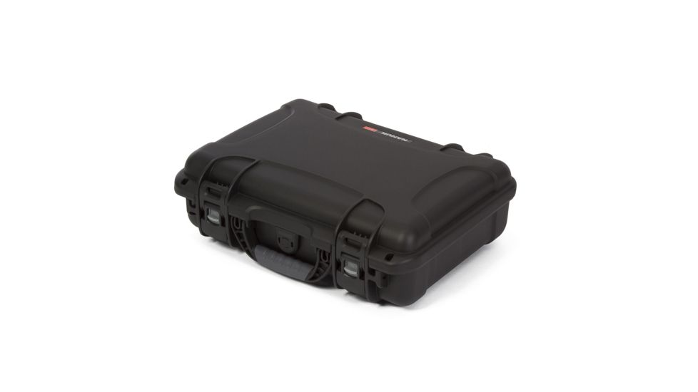Nanuk 910 Protective Hard Case, 14.3in, Waterproof, Black, 910S-000BK-0A0