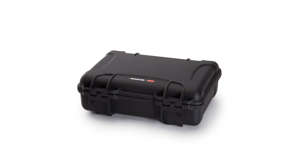 Nanuk 910 Protective Hard Case, 14.3in, Waterproof, Black, 910S-000BK-0A0