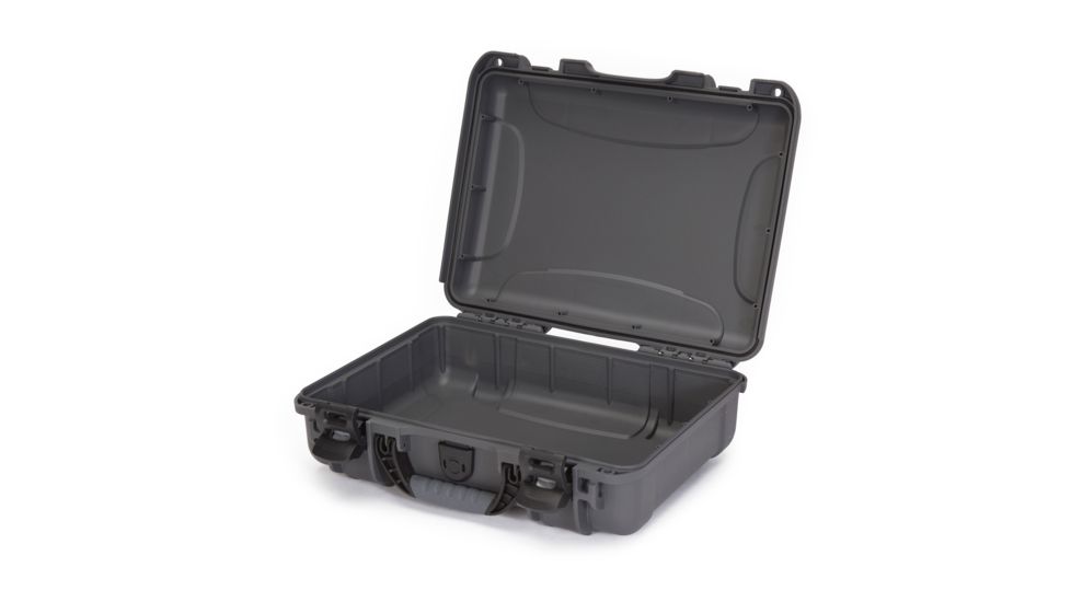 Nanuk 910 Protective Hard Case, 14.3in, Waterproof, Graphite, 910S-000GP-0A0