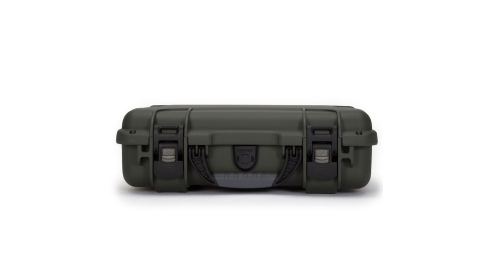 Nanuk 910 Protective Hard Case, 14.3in, Waterproof, Olive, 910S-000OL-0A0