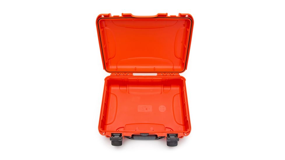 Nanuk 910 Protective Hard Case, 14.3in, Waterproof, Orange, 910S-000OR-0A0