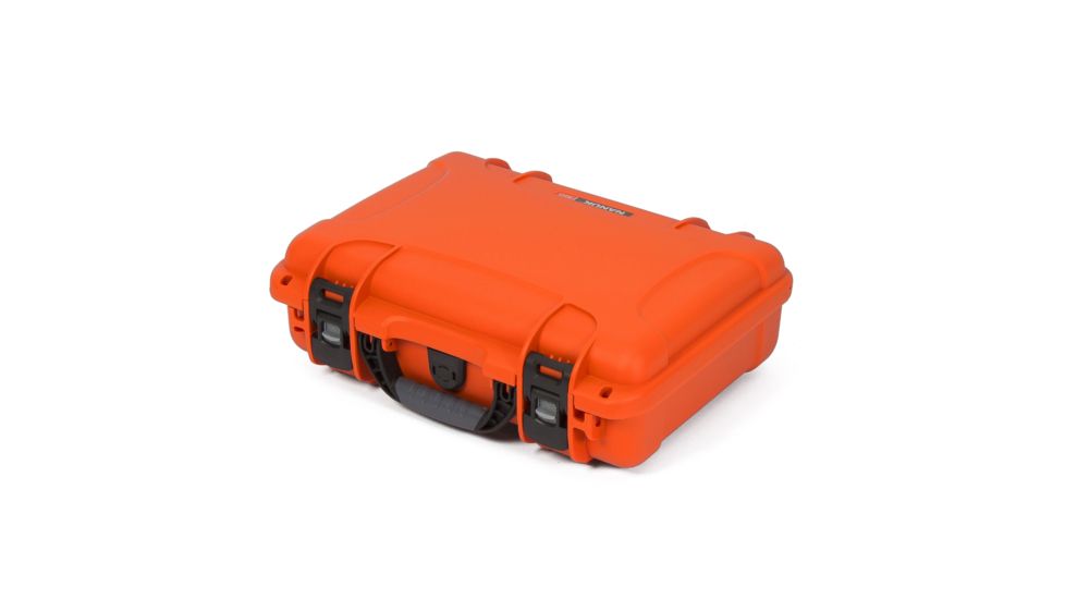 Nanuk 910 Protective Hard Case, 14.3in, Waterproof, Orange, 910S-000OR-0A0